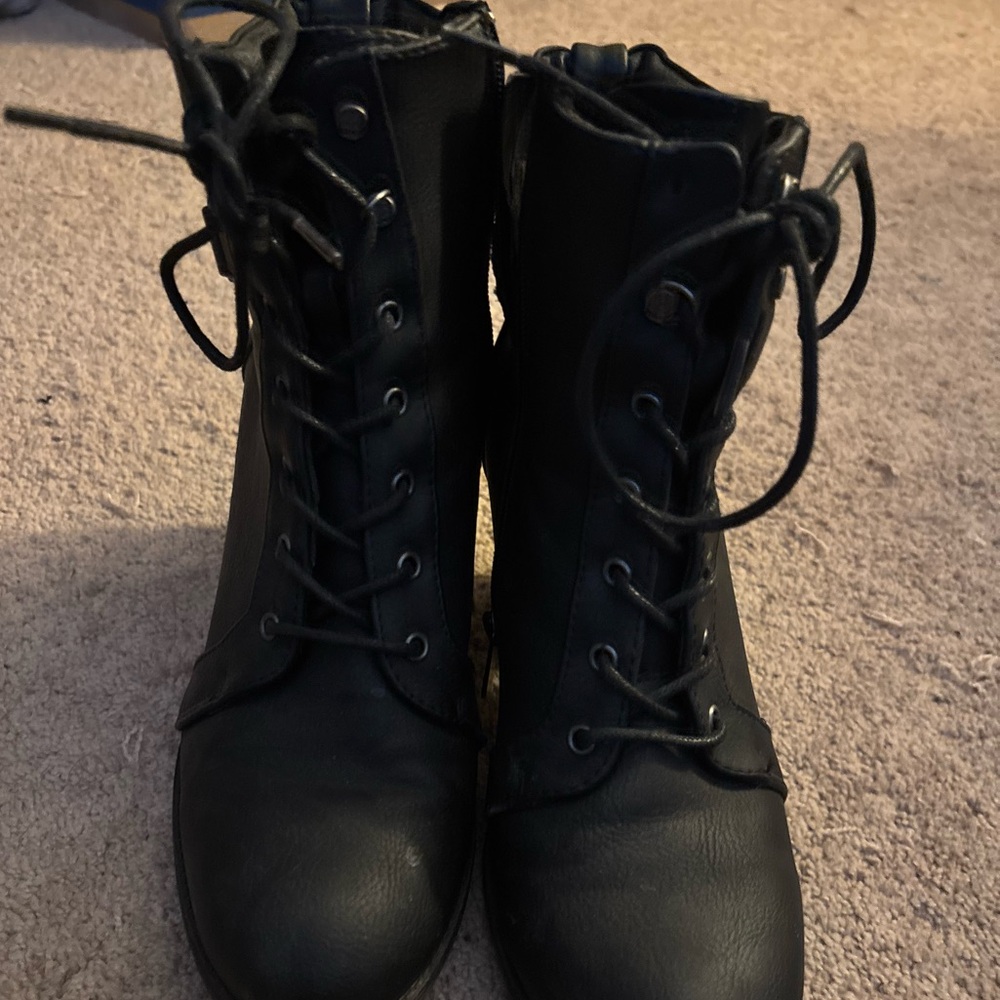 Black boots
